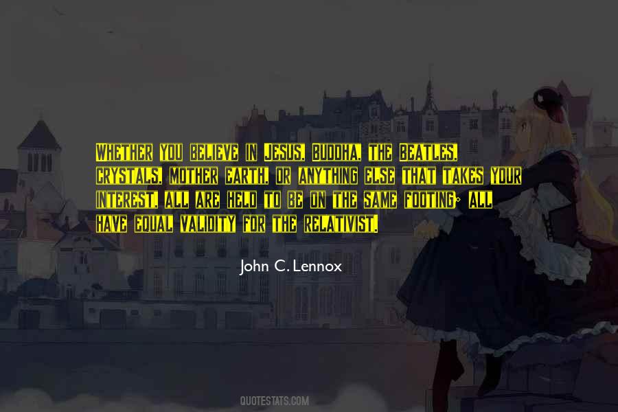 Best John Lennox Quotes #1133305