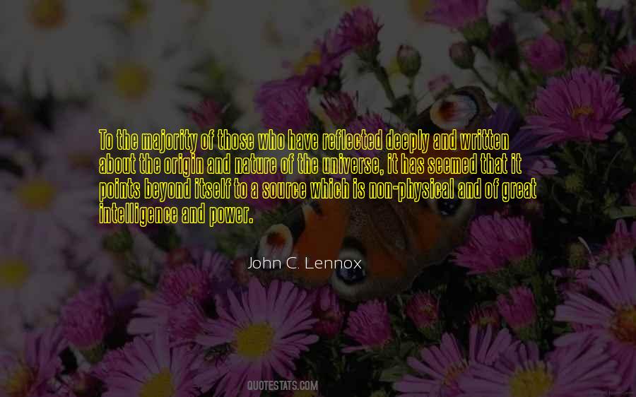 Best John Lennox Quotes #1344277