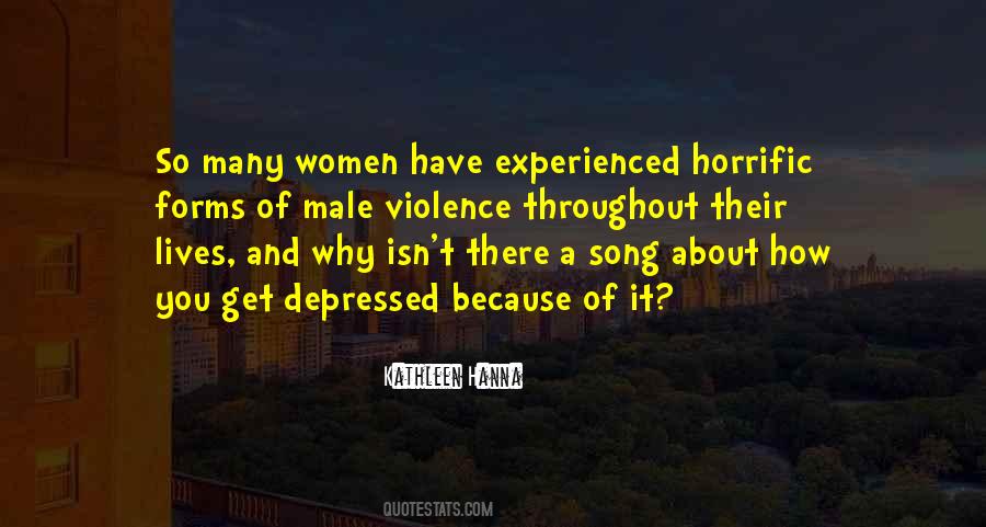 Quotes About Male Violence #566372