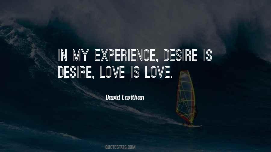 Desire Love Quotes #1517347