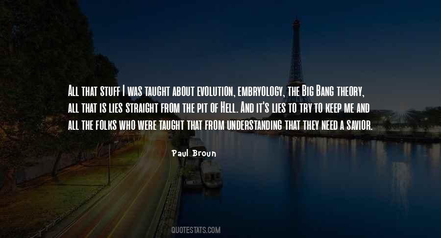 Quotes About The Theory Of Evolution #1035285