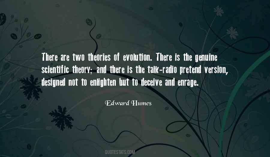 Quotes About The Theory Of Evolution #1250915