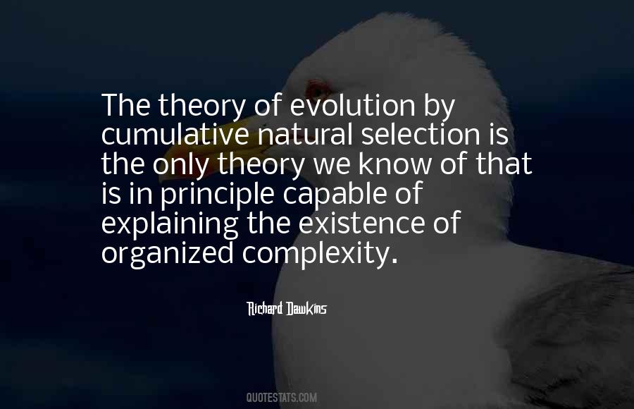 Quotes About The Theory Of Evolution #1321413