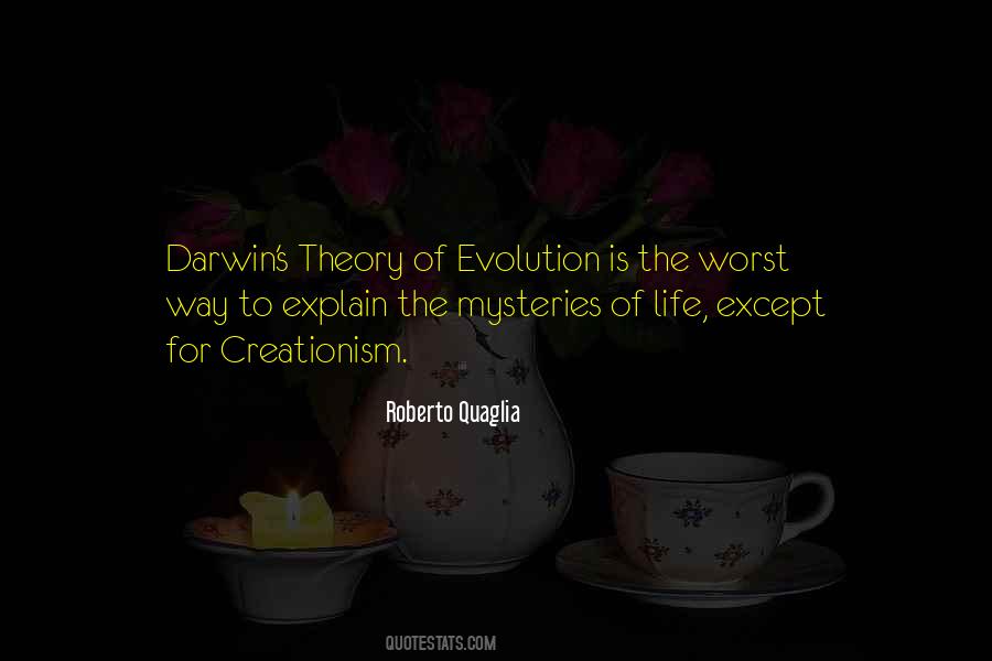 Quotes About The Theory Of Evolution #1422480