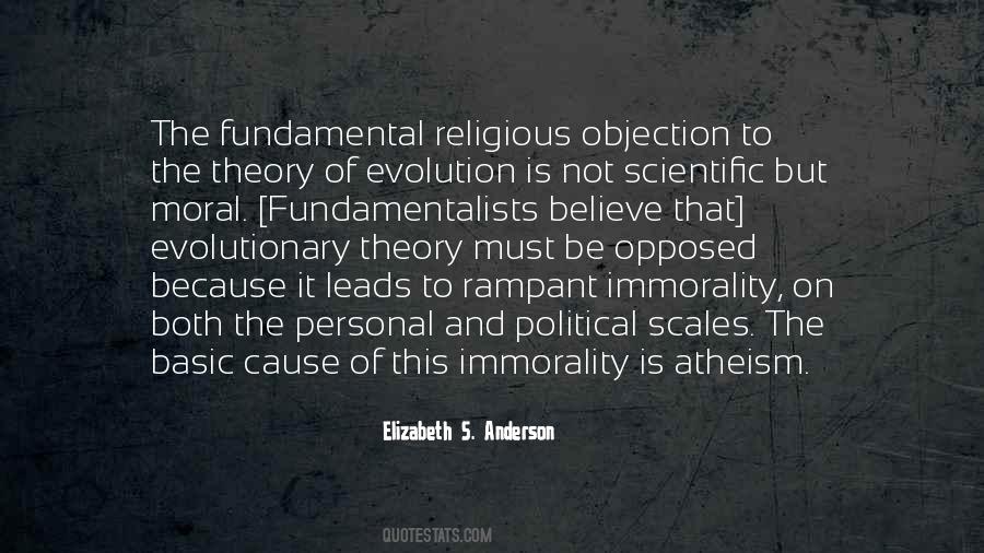 Quotes About The Theory Of Evolution #1497835