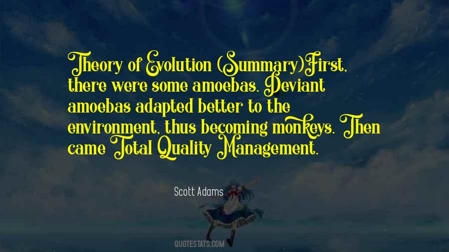 Quotes About The Theory Of Evolution #242658