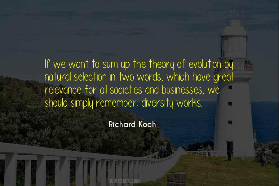 Quotes About The Theory Of Evolution #354048