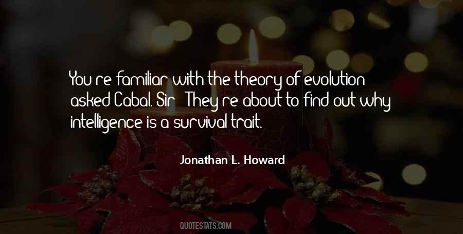 Quotes About The Theory Of Evolution #592597