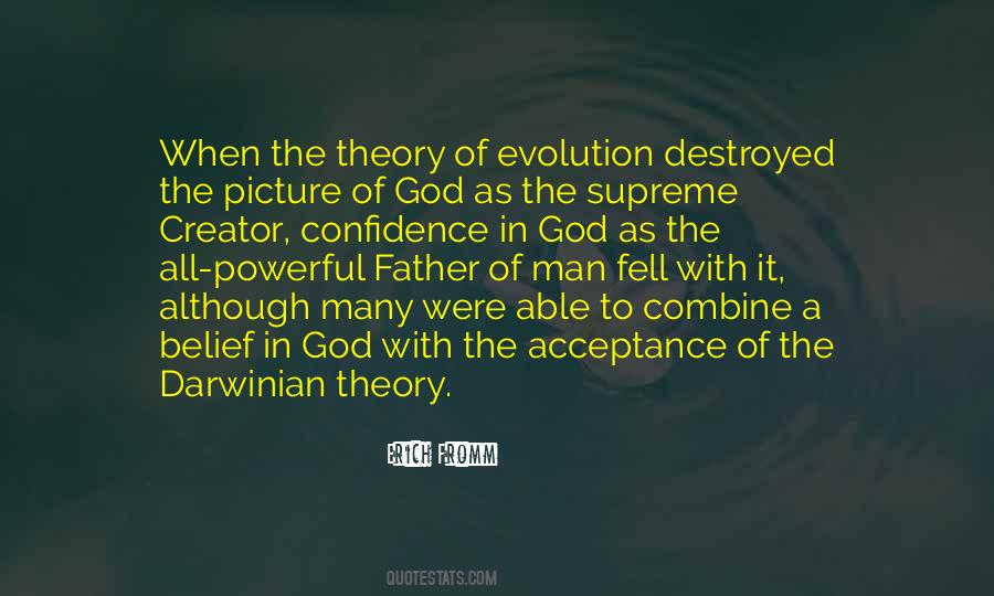 Quotes About The Theory Of Evolution #610772