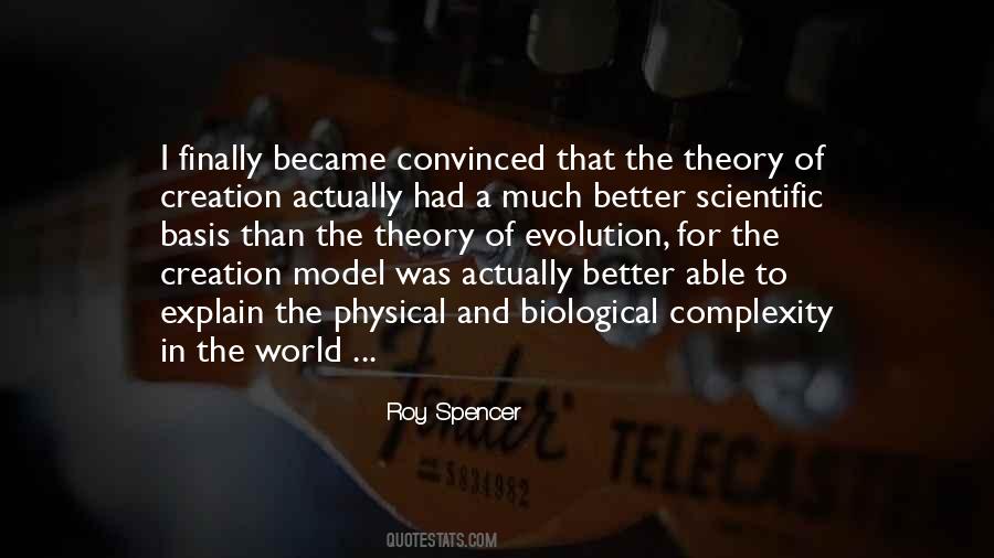 Quotes About The Theory Of Evolution #943075