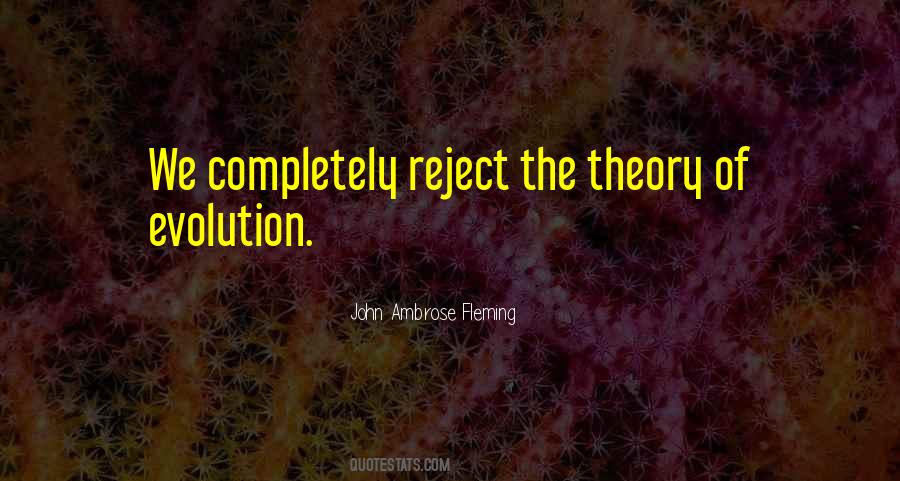 Quotes About The Theory Of Evolution #997160