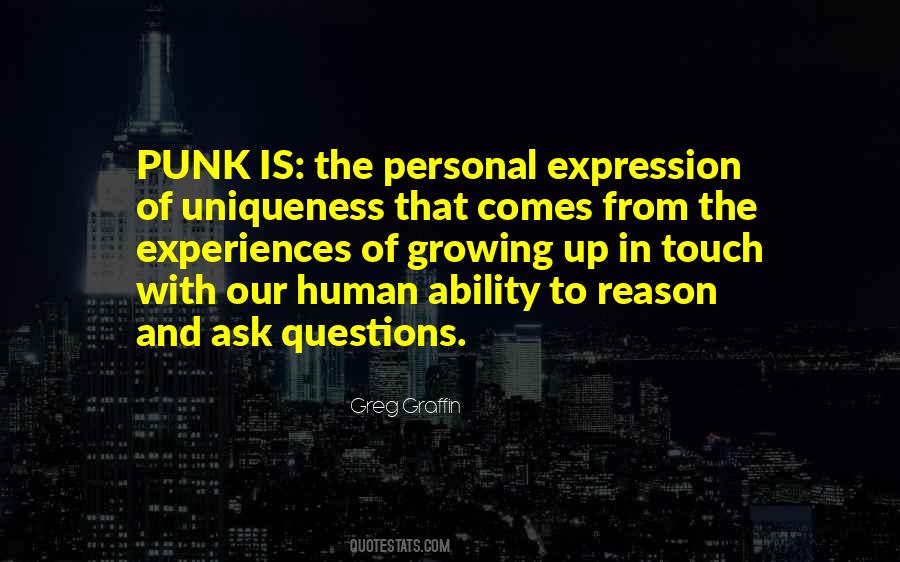 Personal Uniqueness Quotes #738992