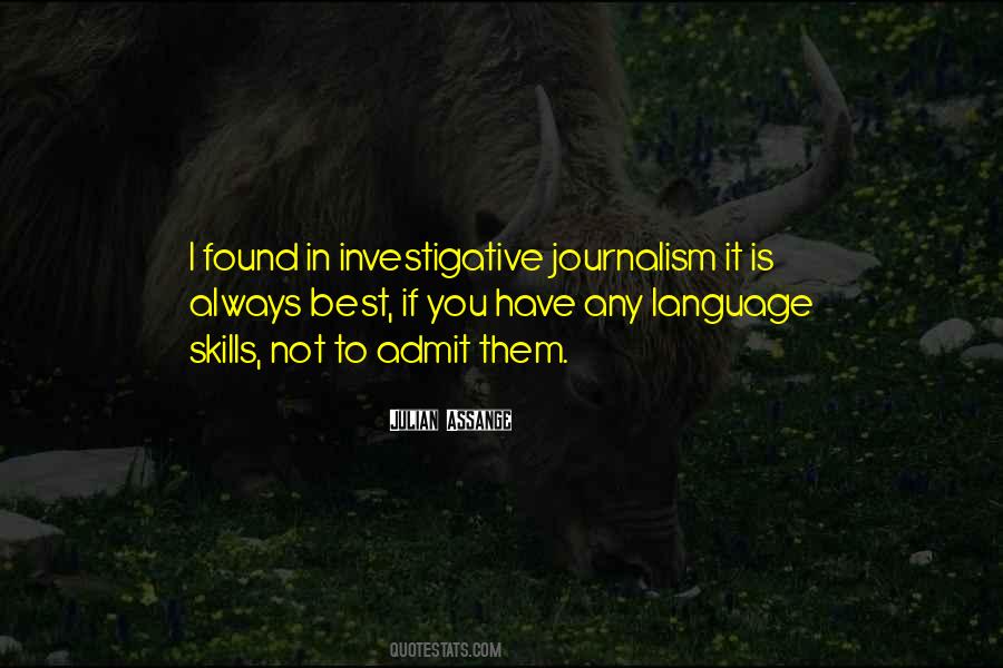 Best Journalism Quotes #1079453