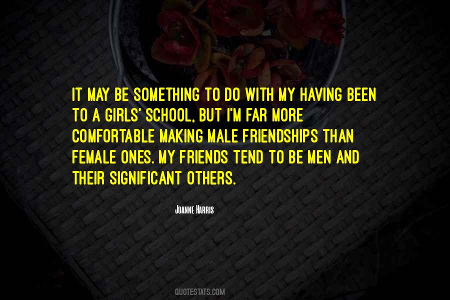 Quotes About Male Friendships #58733