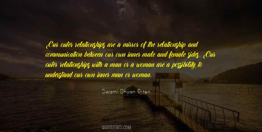 Quotes About Male Female Relationships #979406