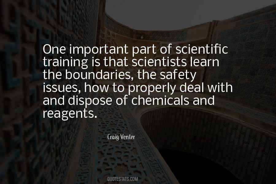 Scientific Training Quotes #1818238