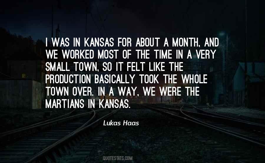 Best Kansas Quotes #8315