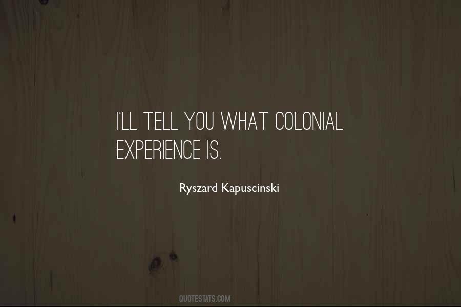 Best Kapuscinski Quotes #651025