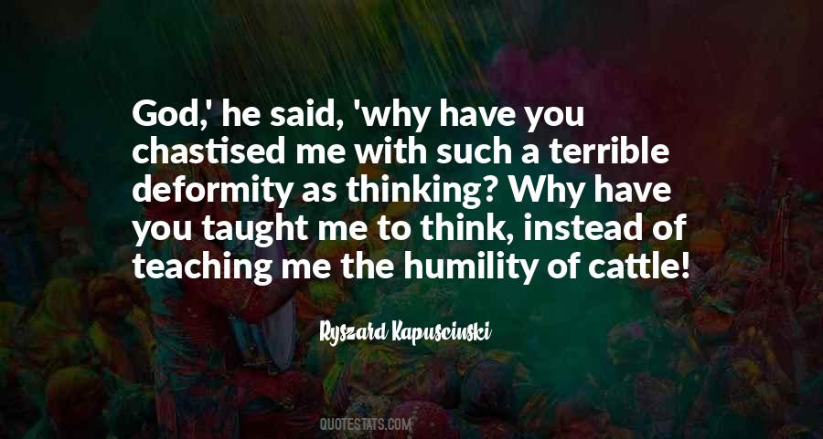 Best Kapuscinski Quotes #725415
