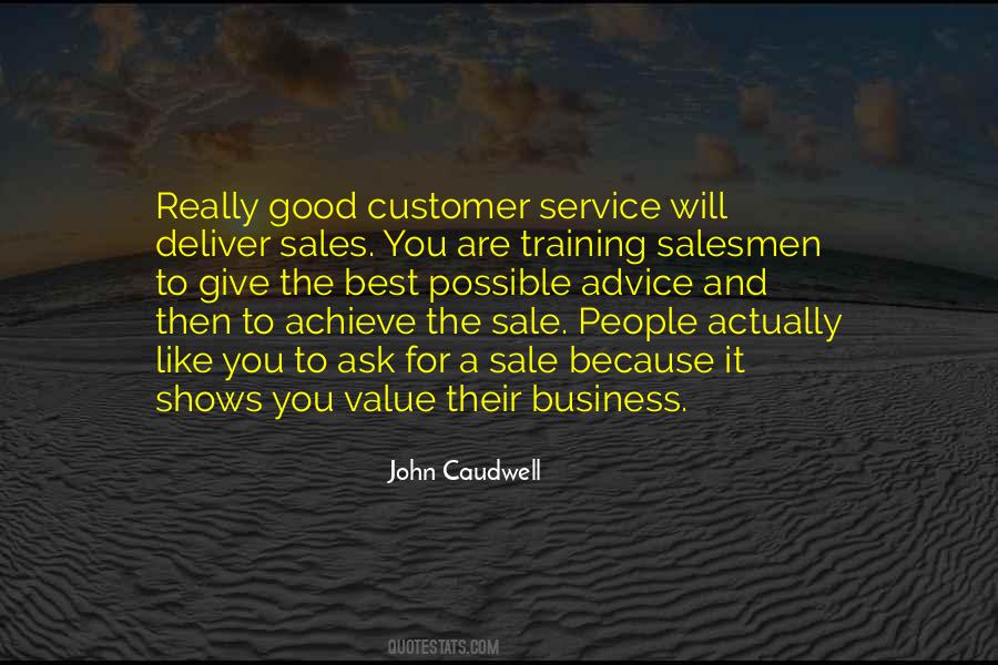 Sales Advice Quotes #31743