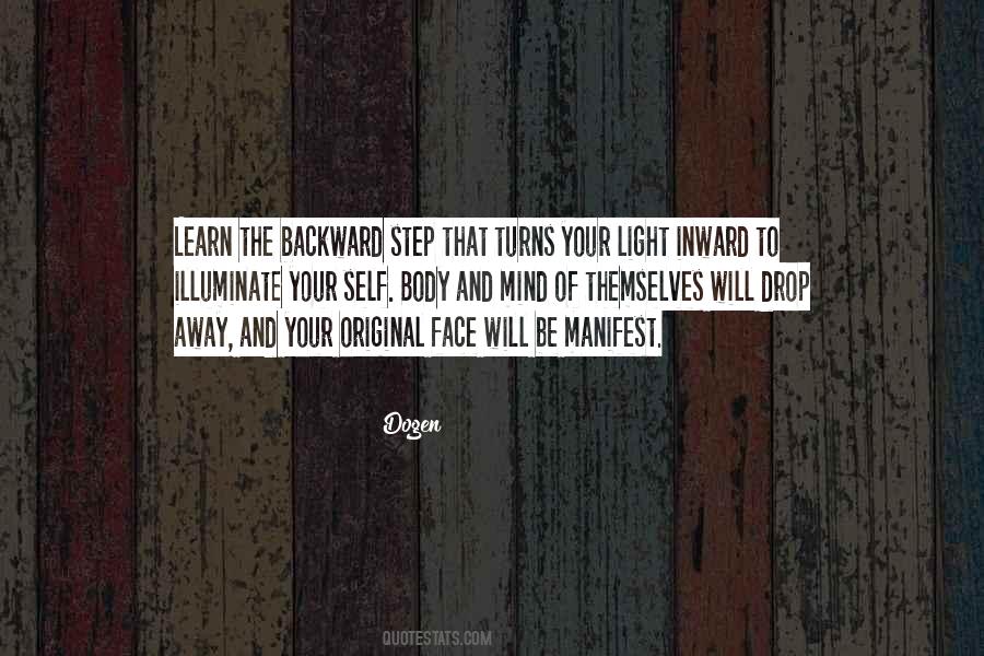 Backward Step Quotes #107978