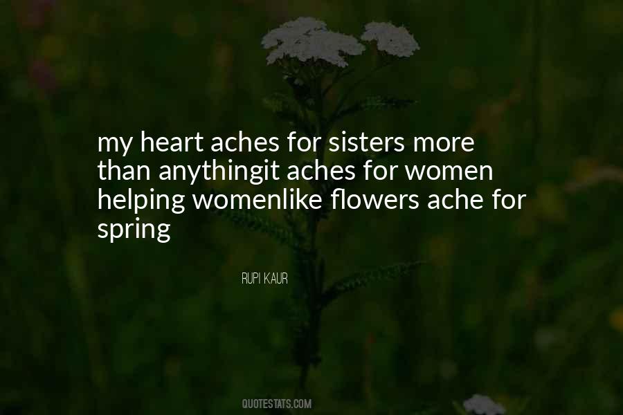 Sisters Of The Heart Quotes #1535998