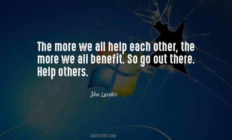 Help Each Other Quotes #242107