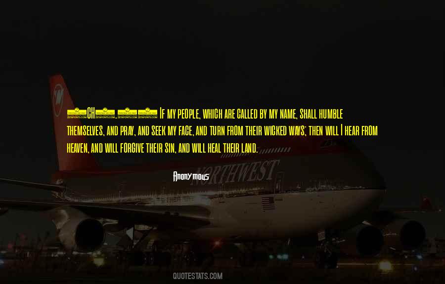 Heal Our Land Quotes #436517