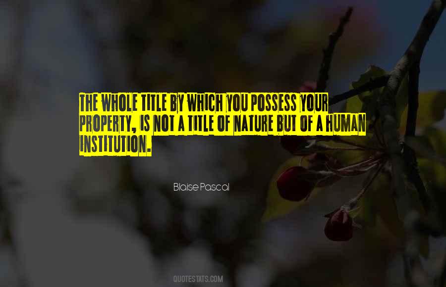 You Possess Quotes #1449373