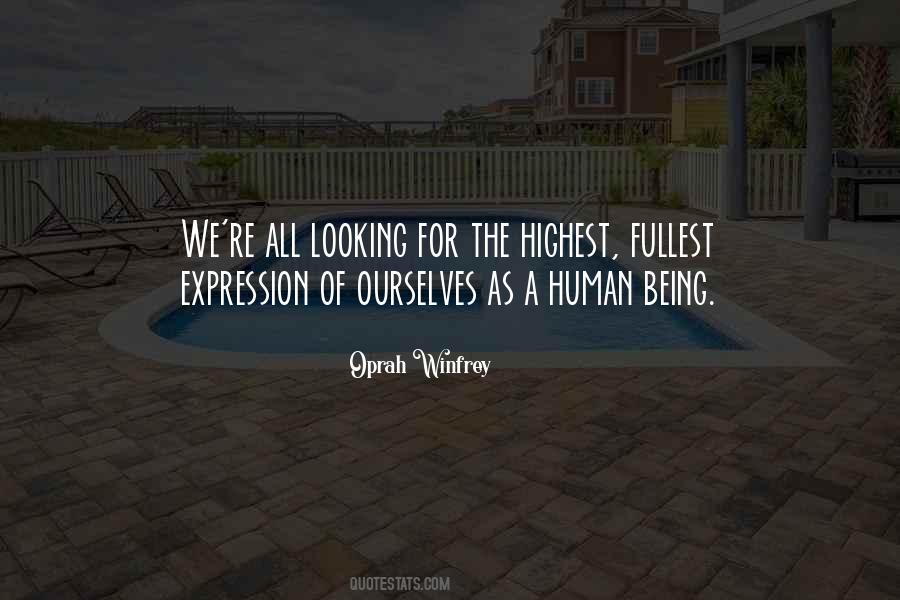 Human Expression Quotes #390400