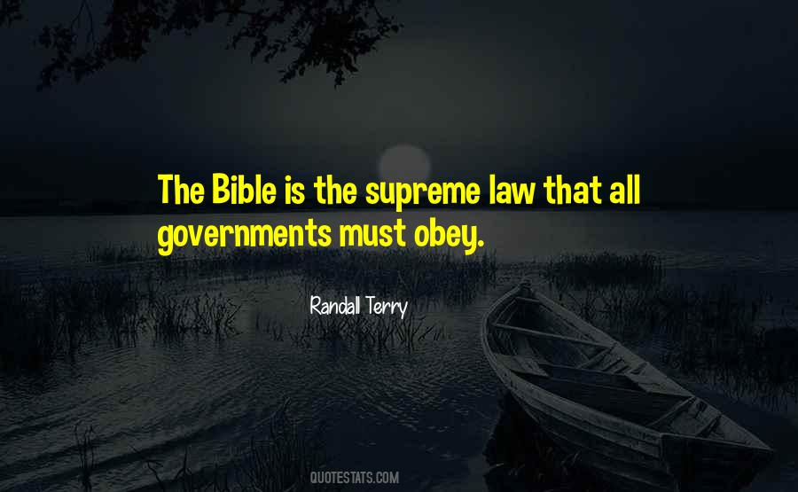 Obey The Law Quotes #1319768