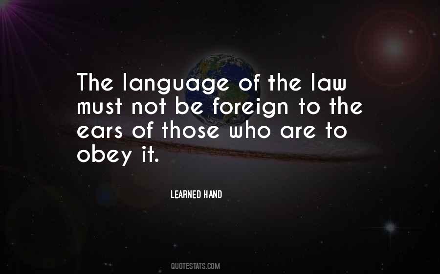 Obey The Law Quotes #285351