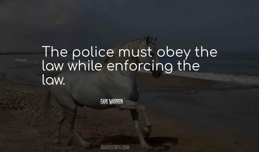 Obey The Law Quotes #766323