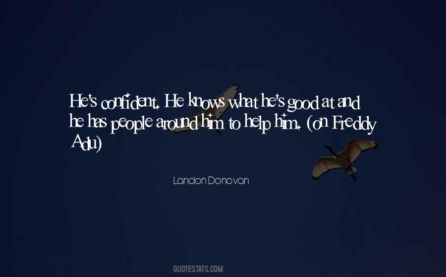 Best Landon Donovan Quotes #917688