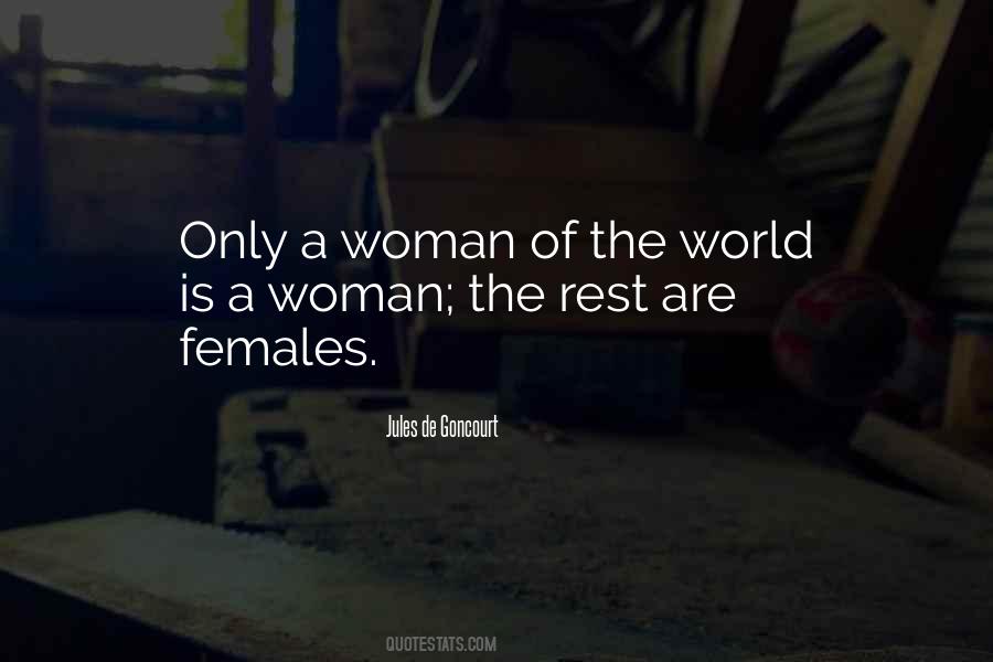 World Of Women Quotes #143865