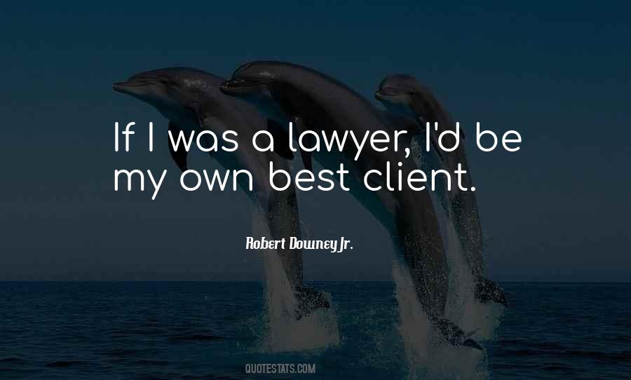 Best Lawyer Quotes #614465