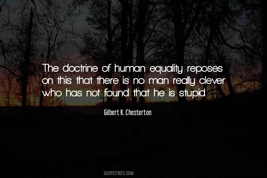 Equality Of Man Quotes #142409
