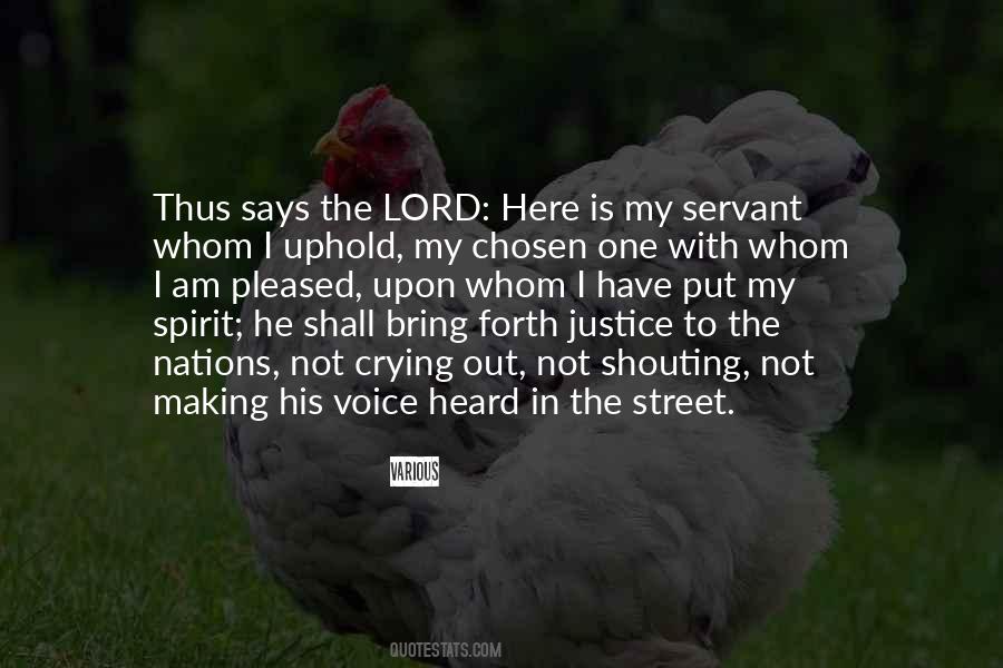 Quotes About Making Your Voice Heard #470076