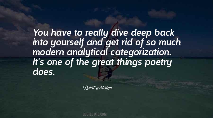 Dive Deep Quotes #106512