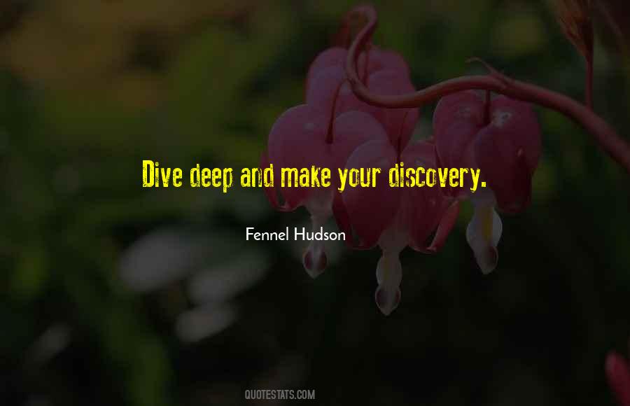 Dive Deep Quotes #265281
