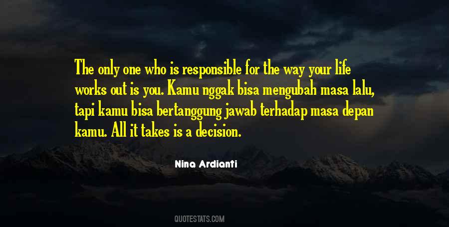 Bertanggung Jawab Quotes #1406719