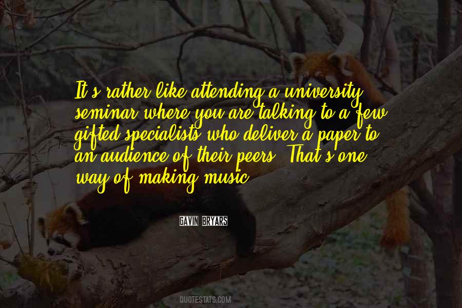 Quotes About Making Your Own Music #19754