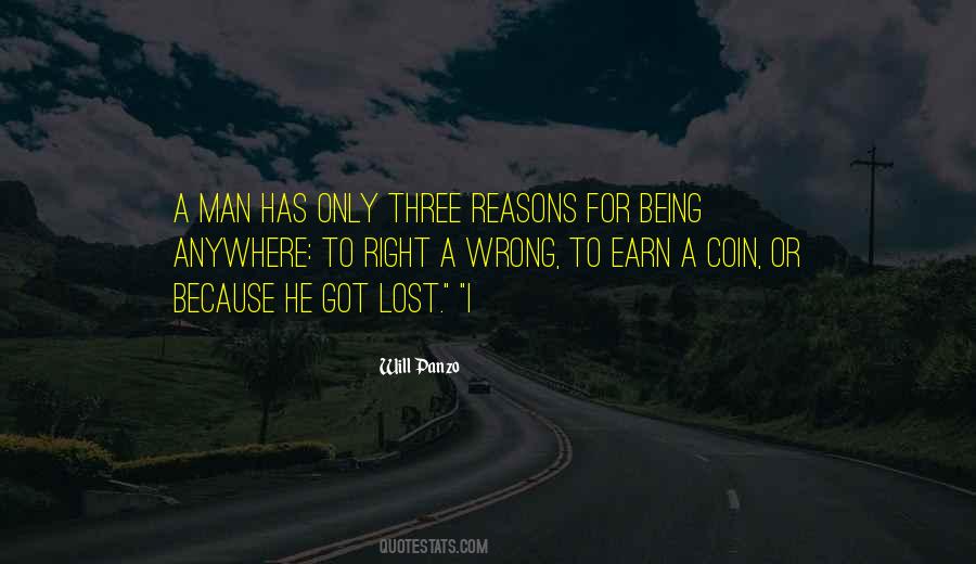 Right Man Will Quotes #750711