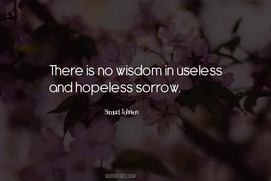 No Wisdom Quotes #146966