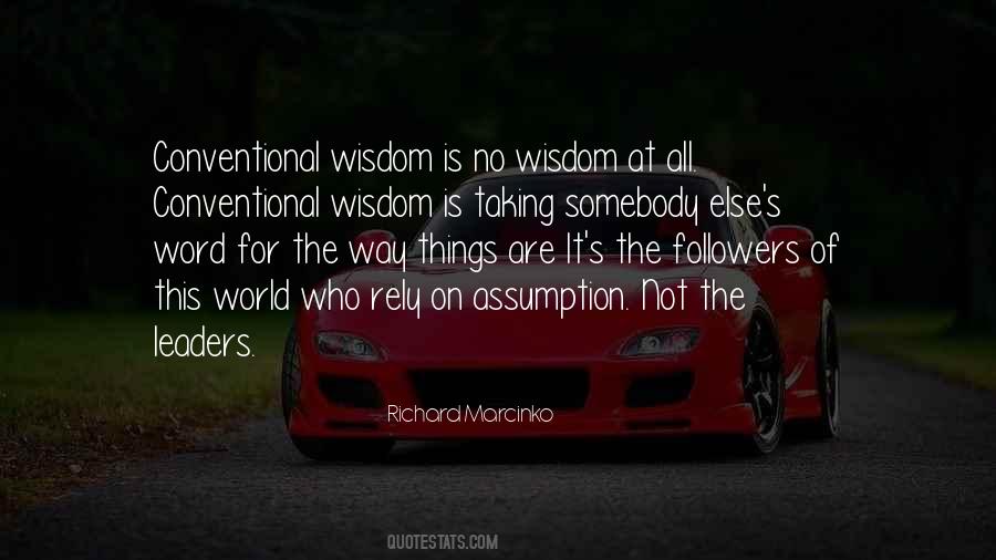 No Wisdom Quotes #1563876