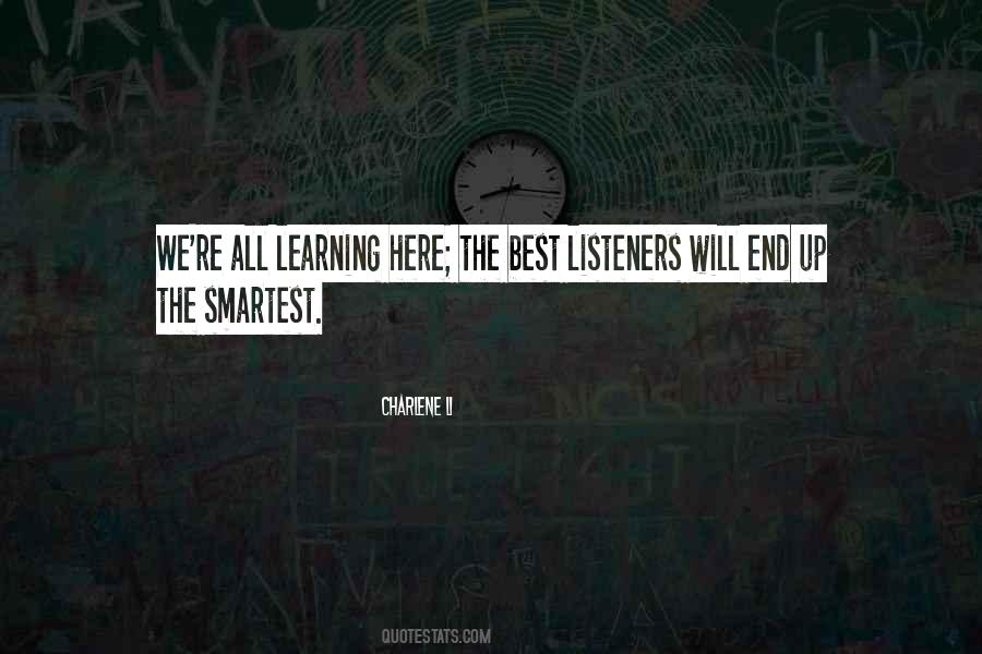 Best Listeners Quotes #201522
