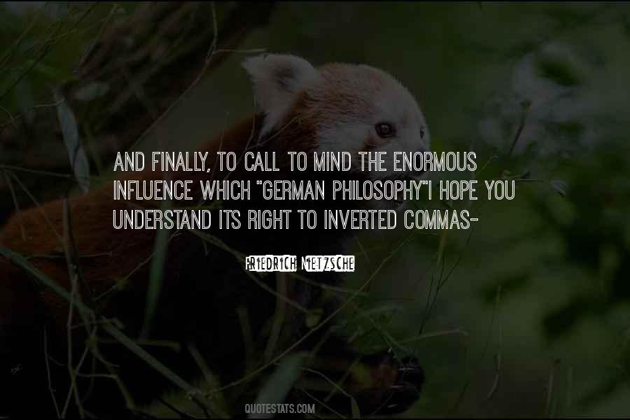 German Philosophy Quotes #588187