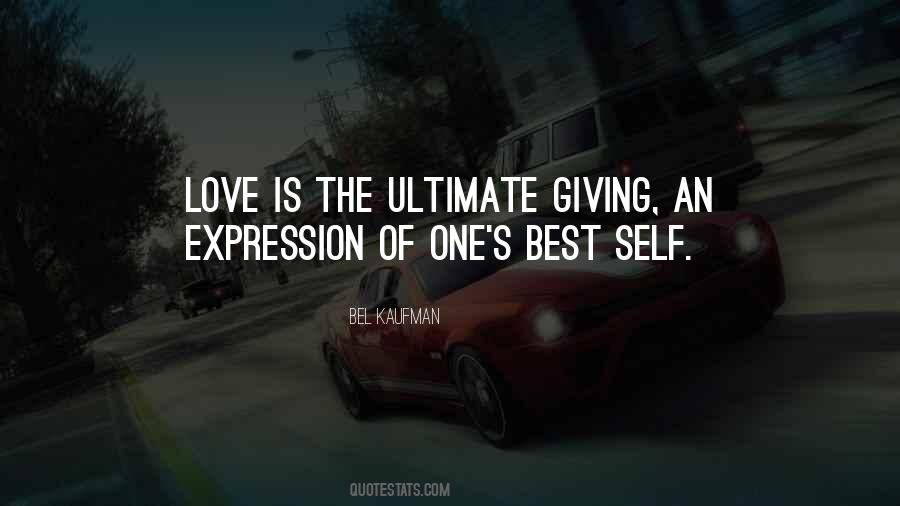 Best Love Expression Quotes #136796