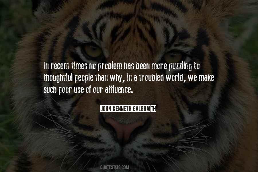 Troubled World Quotes #1280283