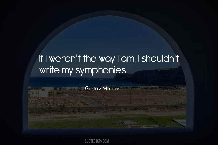 Best Mahler Quotes #78337